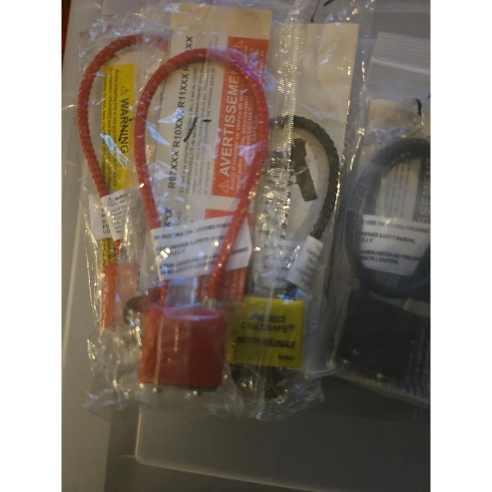 Gun Lock Set of 7 Security Lock Accessories